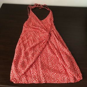 Audrey plus 1 red sun mini dress